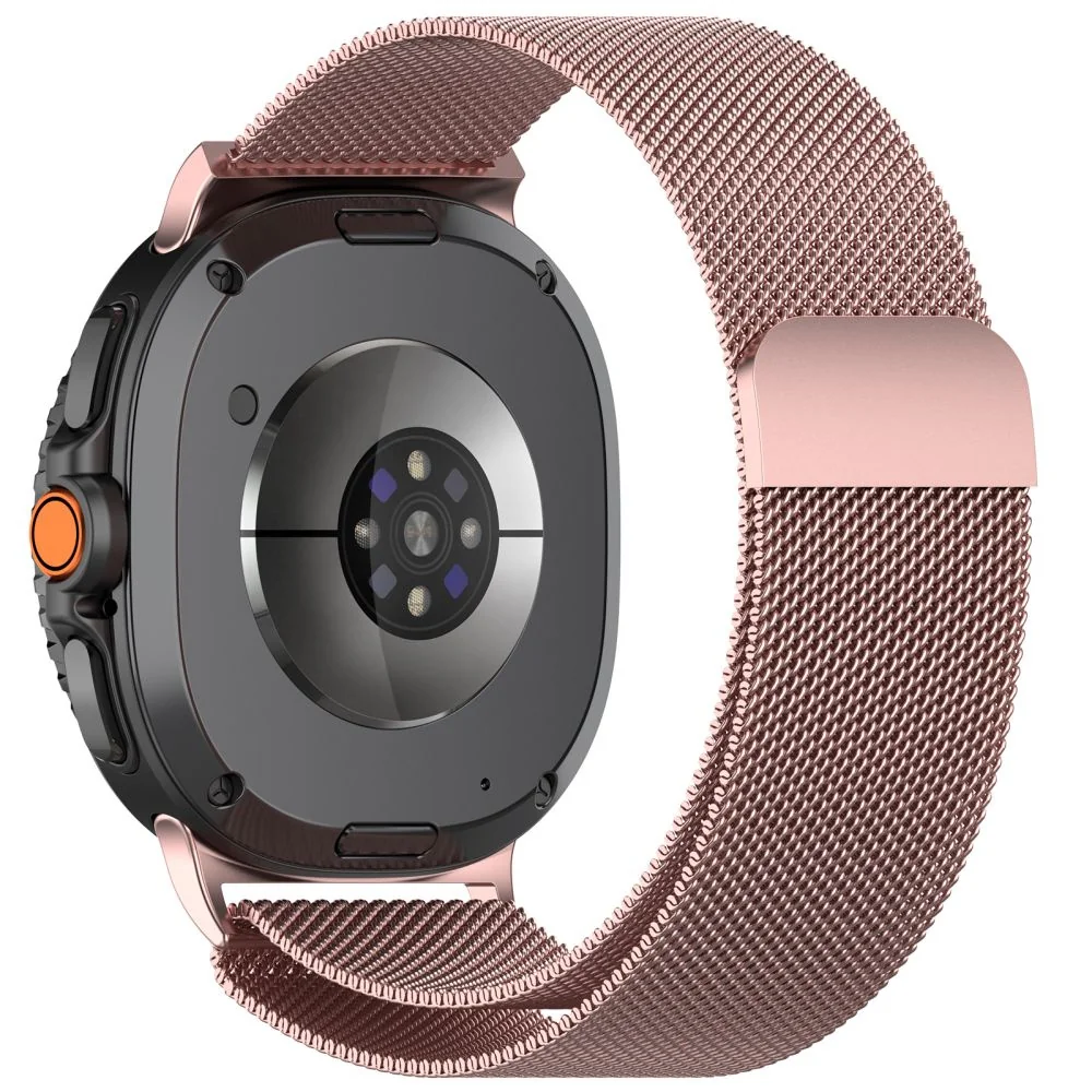 Tech-Protect Milanese remienok na Samsung Galaxy Watch 8 / Classic (40 / 44 / 46mm), rose gold / 44 / 46mm), rose gold