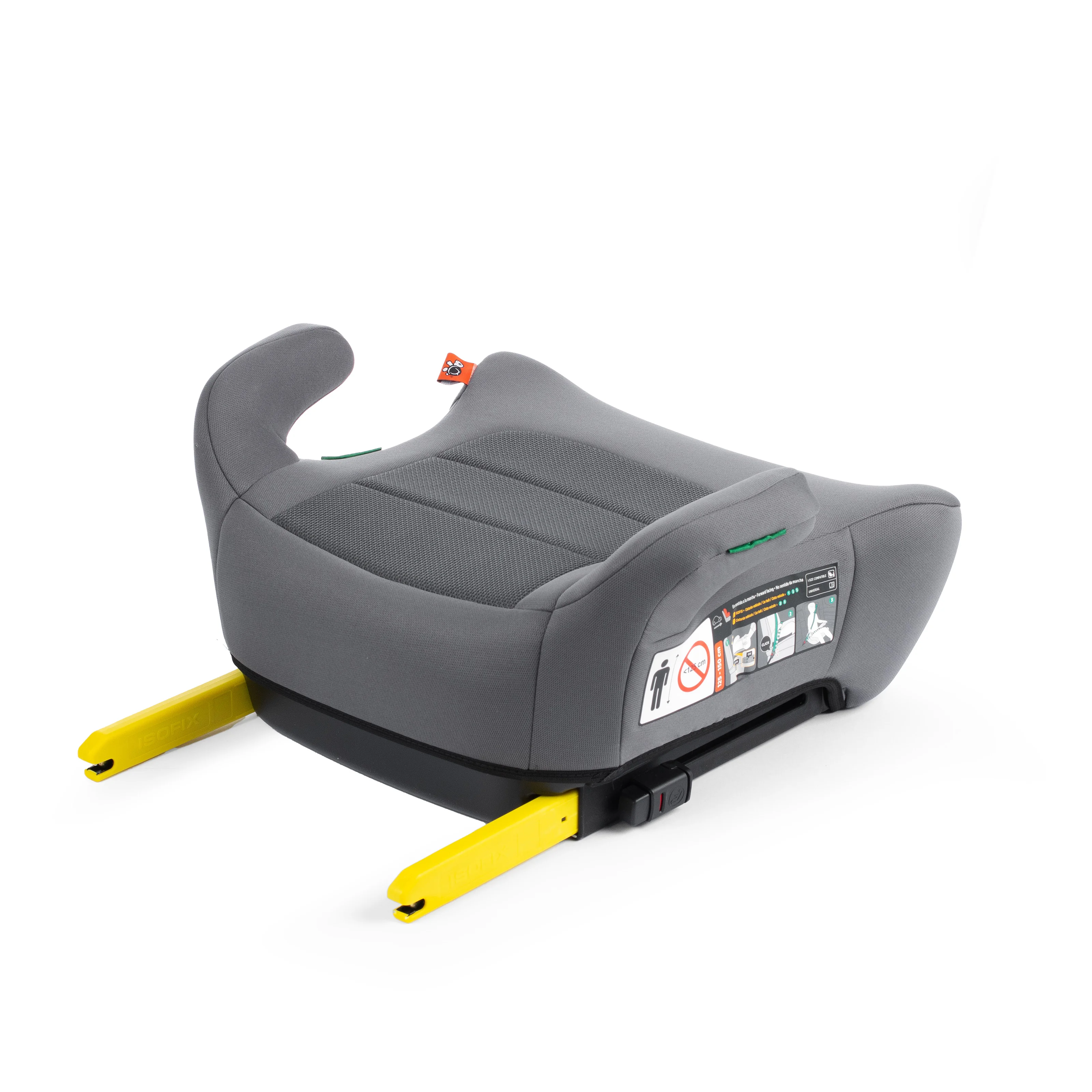 Babyauto GEKKO iFIX i-Size podsedák 125–150 cm phantom grey