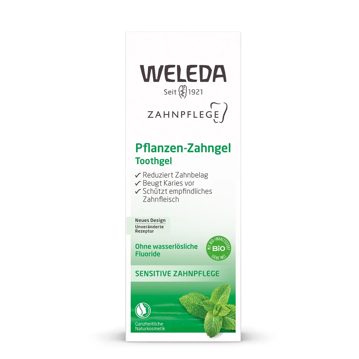 WELEDA Rastlinný zubný gél 1×75 ml, (Pflanzen-Zahngel)