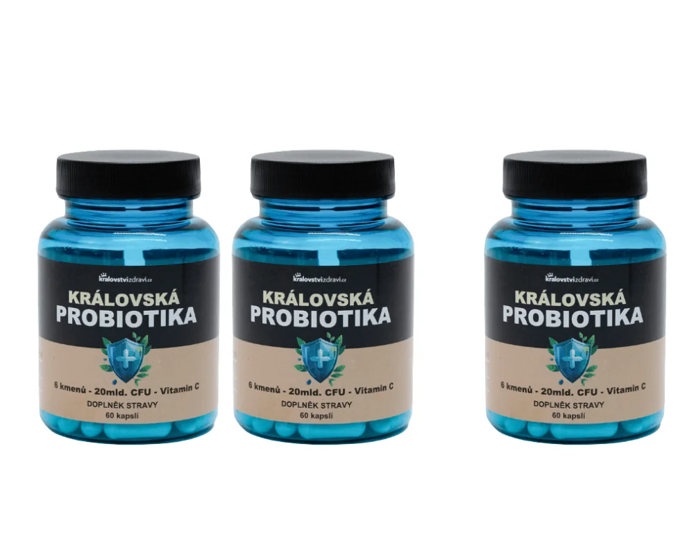 2+1 ZADARMO Kráľovské probiotiká komplex laktobacilov a bifidobaktérií