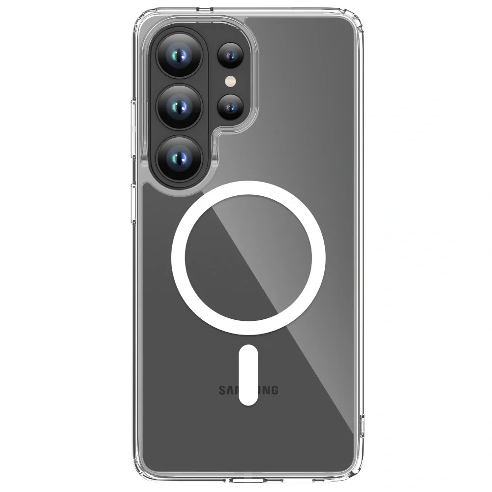Tech-Protect FlexAir Hybrid MagSafe kryt na Samsung Galaxy S26 Ultra, priesvitný priesvitný