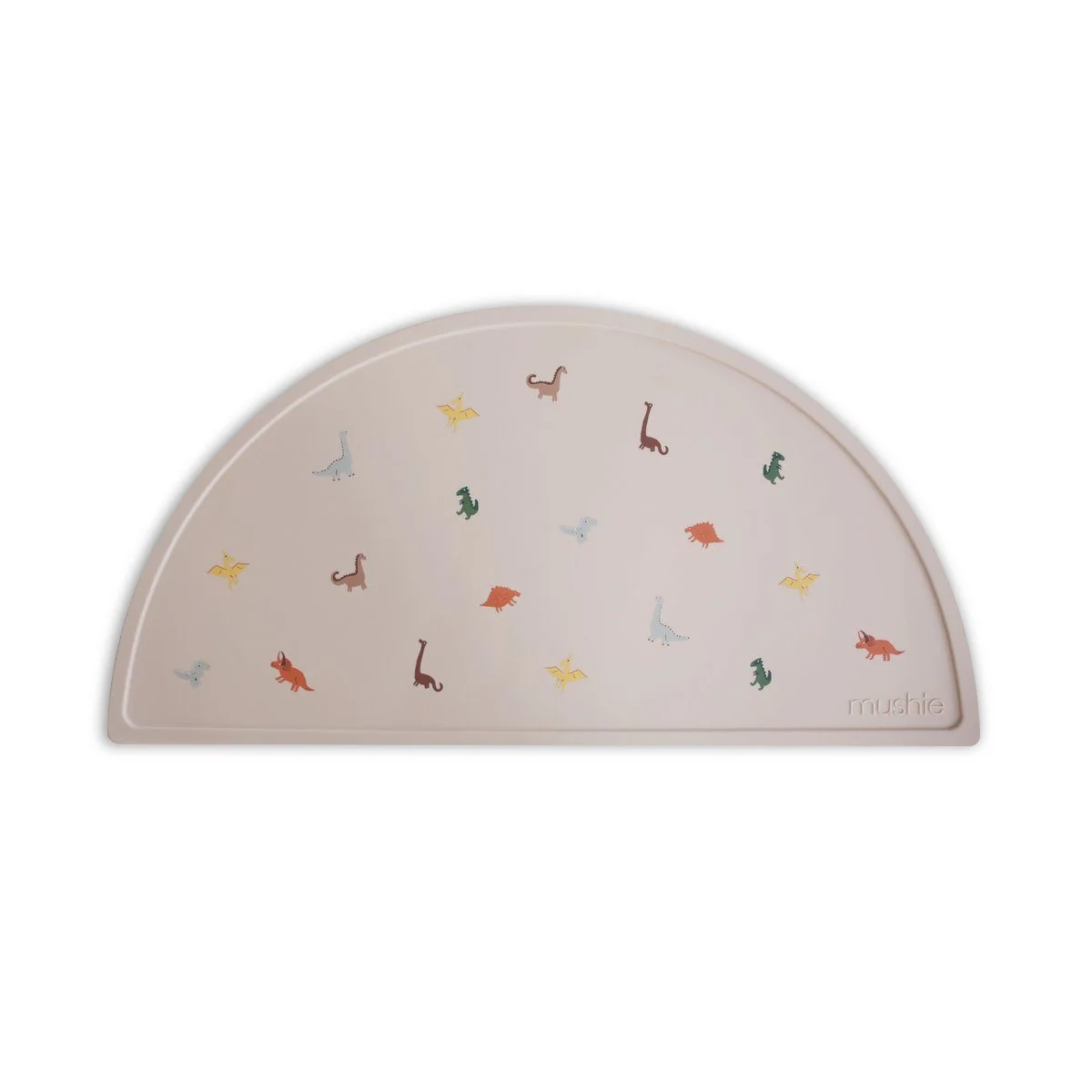 Mushie silikónové prestieranie, Dinosaur 1×1 ks, prestieranie
