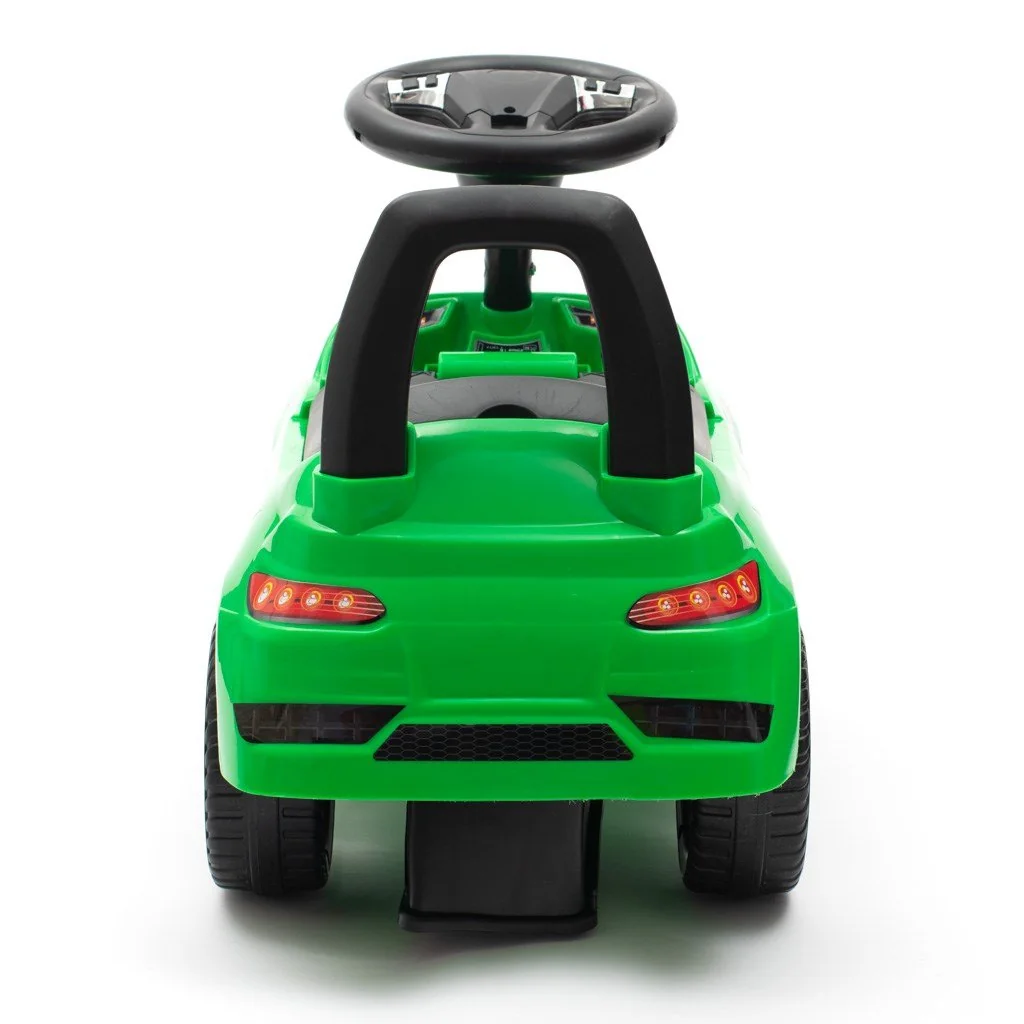 Detské odrážadlo so zvukom Baby Mix RACER zelené