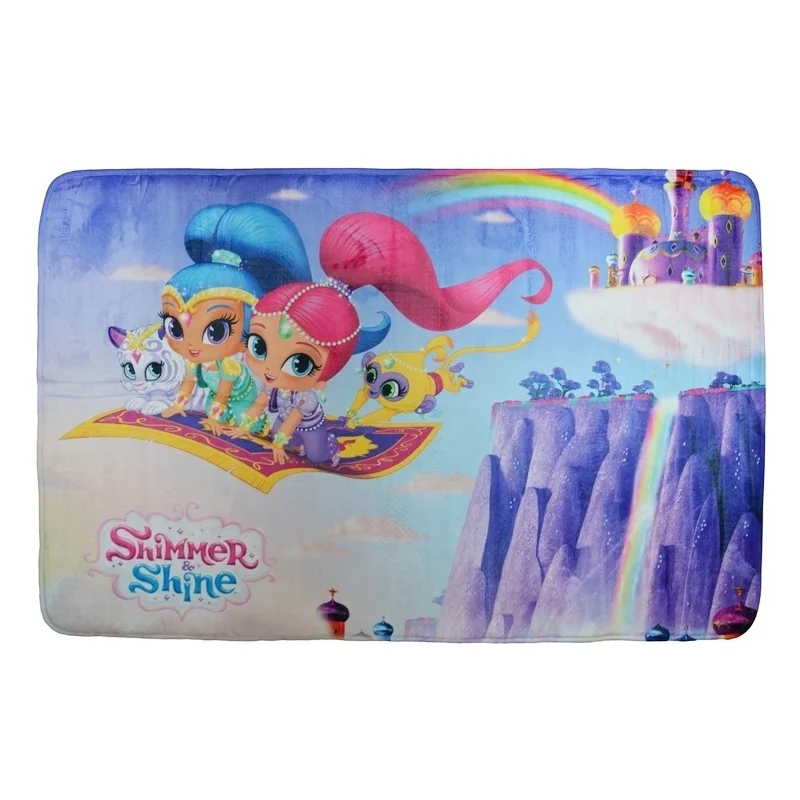 Nickelodeon detský koberec Shimmer & Shine, ultra mäkký 100 x 150 cm