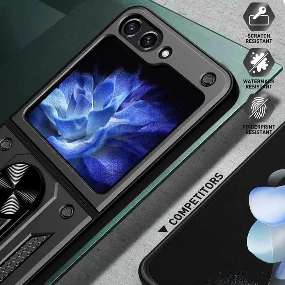 Puzdro pre Samsung Galaxy Z Flip 6 - Ružová Ochrana fotoaparátu, protišmyková textúra