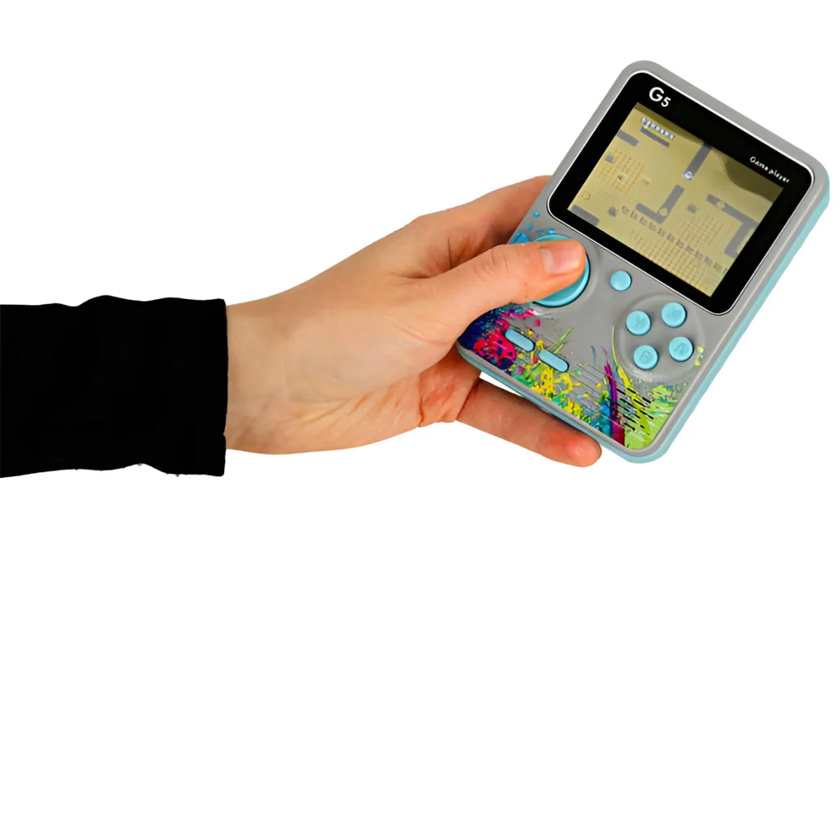 Eveon G5 Mini retro herná konzola, sivá