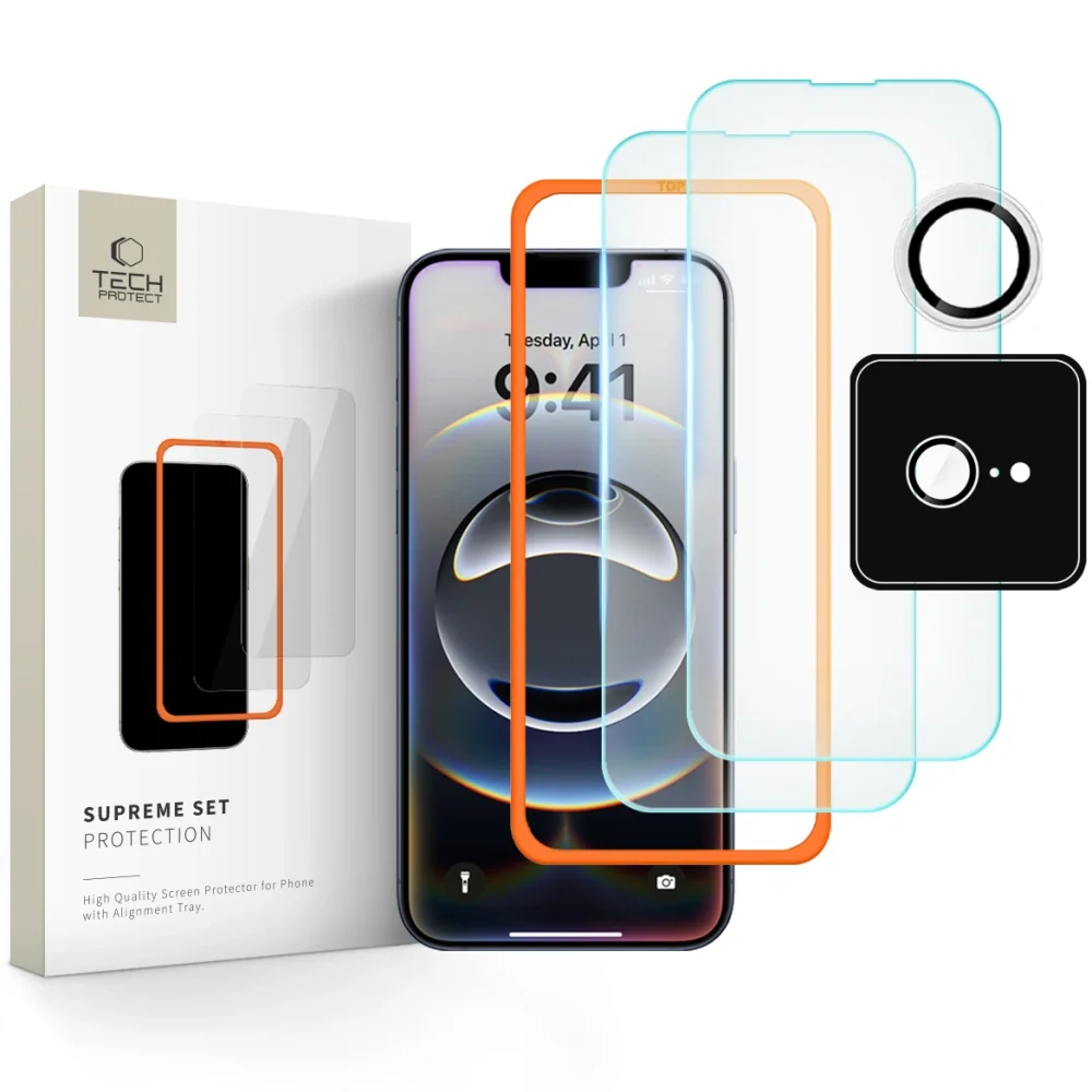 Tech-Protect Supreme Set ochranné sklo na iPhone 16e