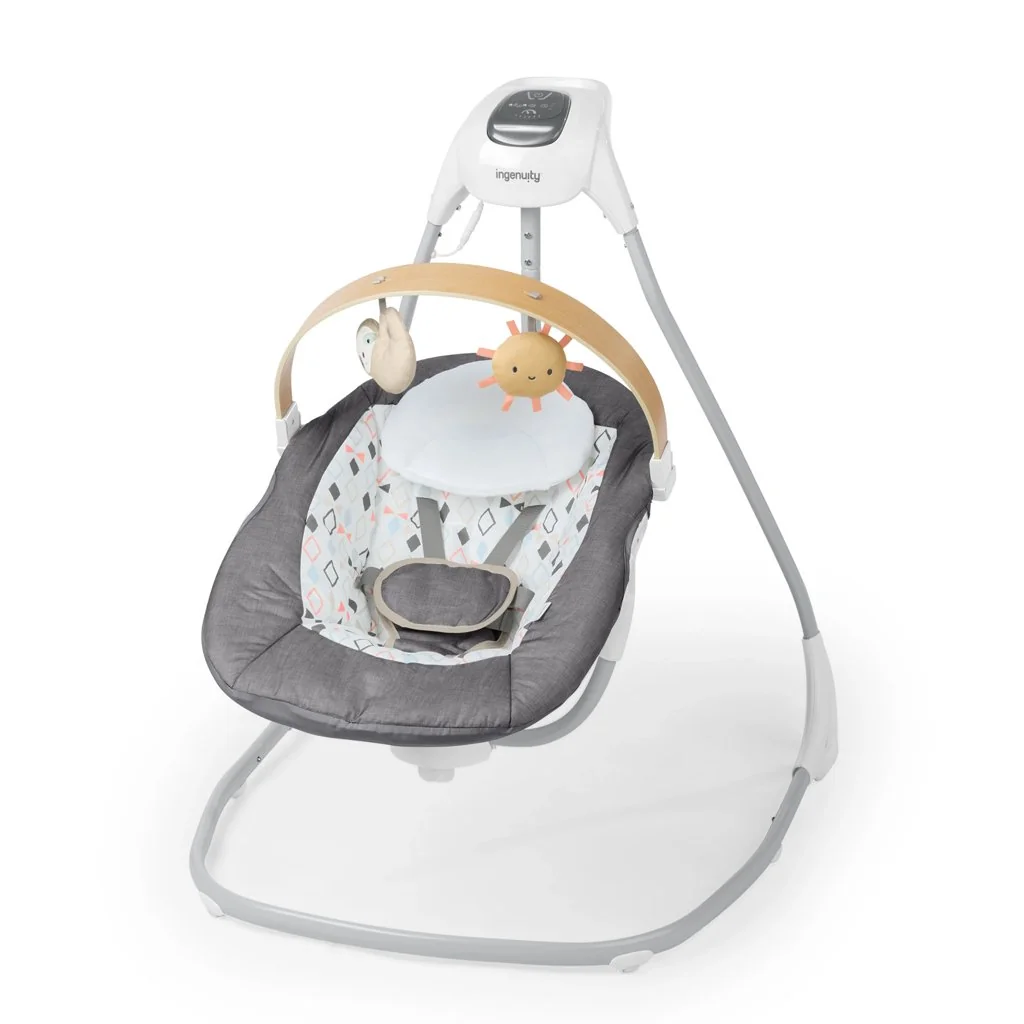 Hojdačka pohupujúca hudobná Parker™ 0m+, do 9kg
