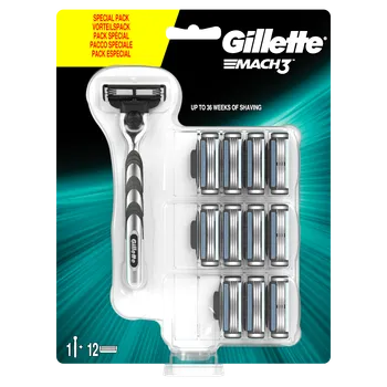 Gillette Mach3 Special Pack Strojcek + 12nh 1×1 ks