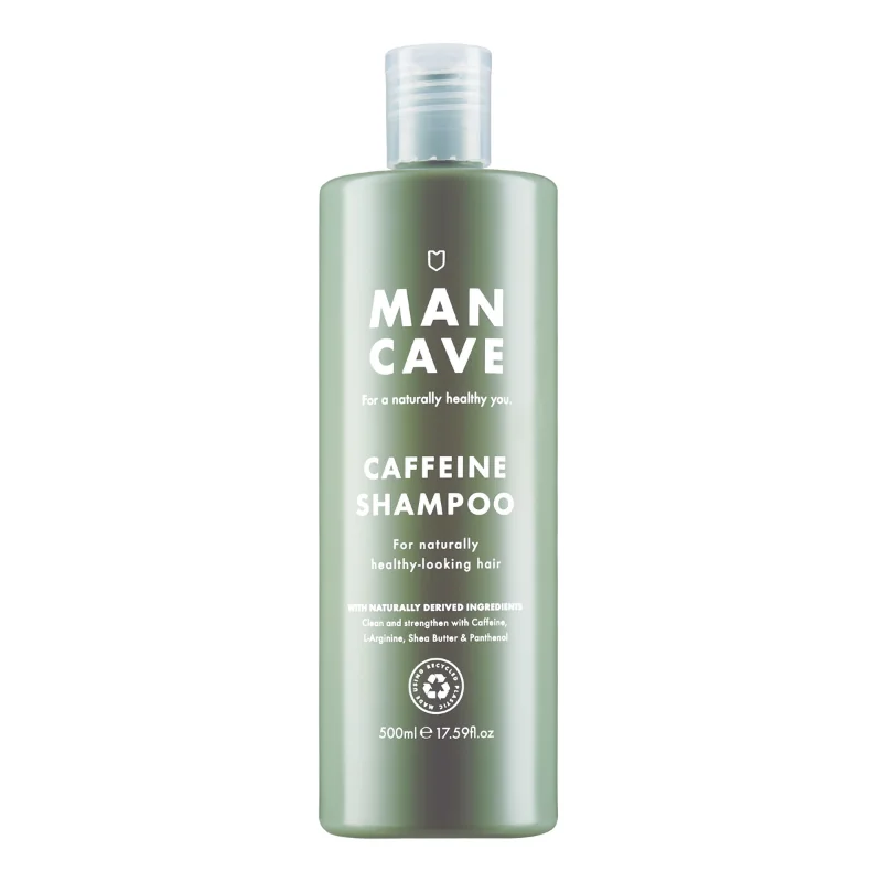 MANCAVE vlasový šampón s obsahom kofeínu 500ml