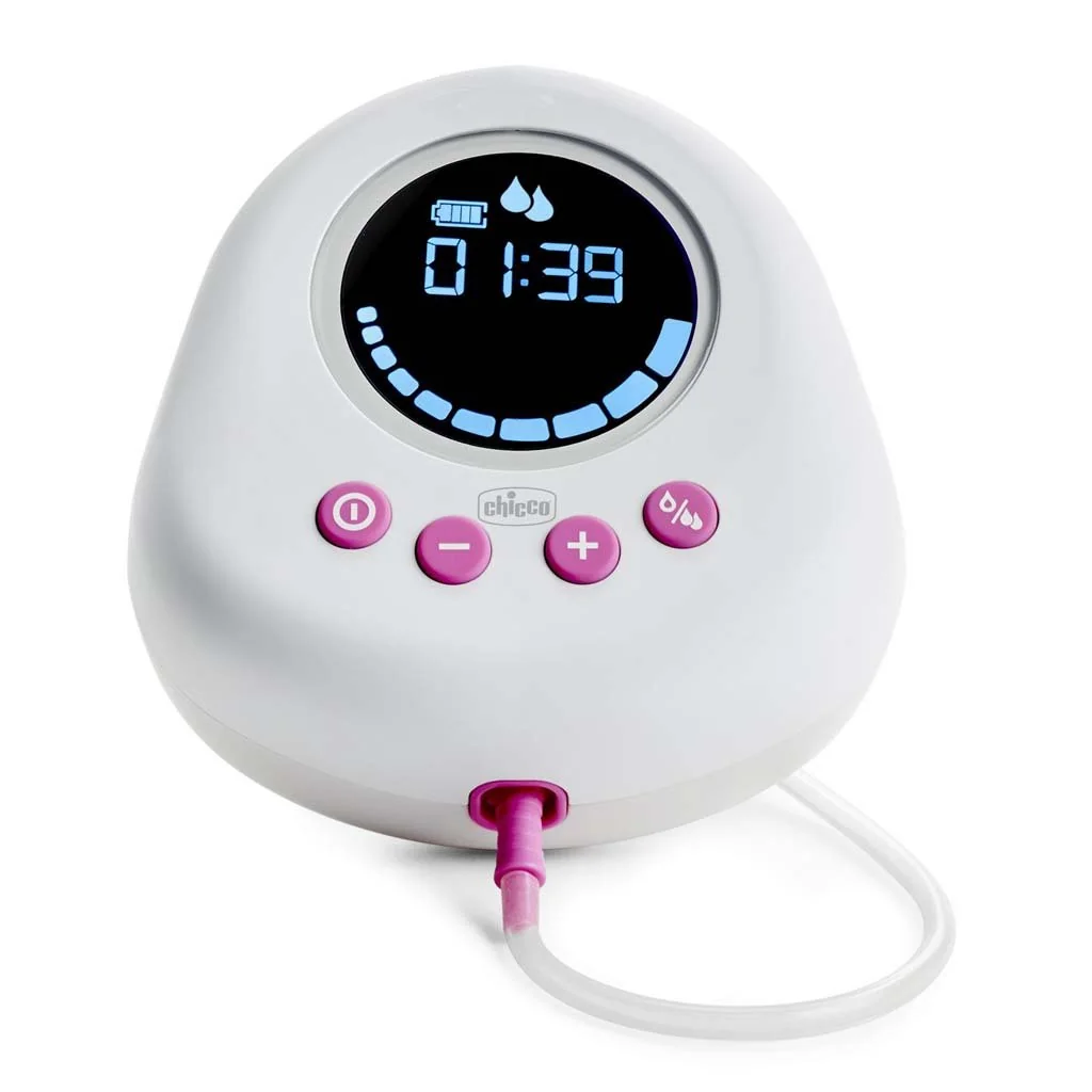 CHICCO - Odsávačka materského mlieka elektrická Single pink