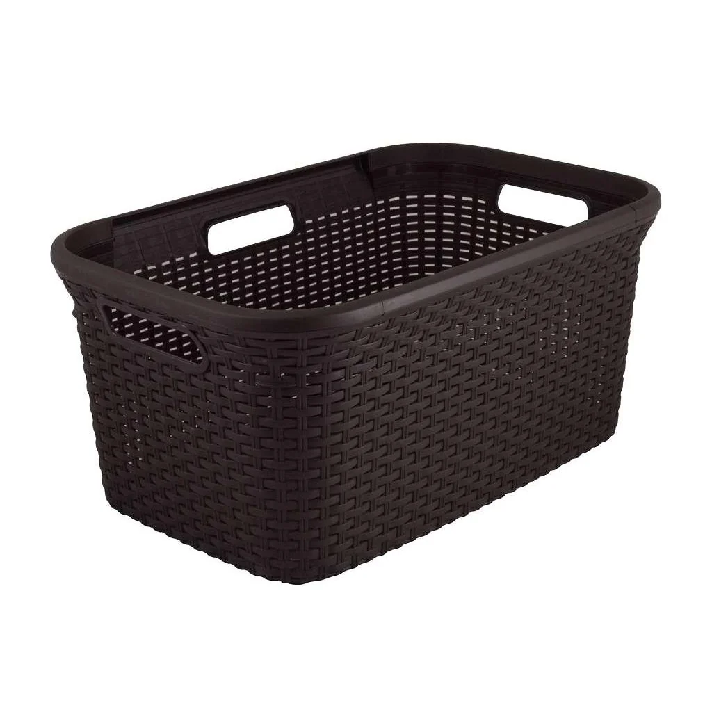 Kôš na bielizeň Curver Style 45L tmavo hnedý 187493