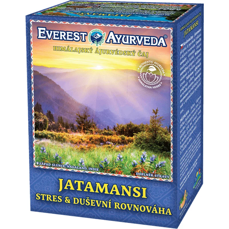 Ajurvédsky čaj Jatamansi (2×100g) DUO pack 1+1
