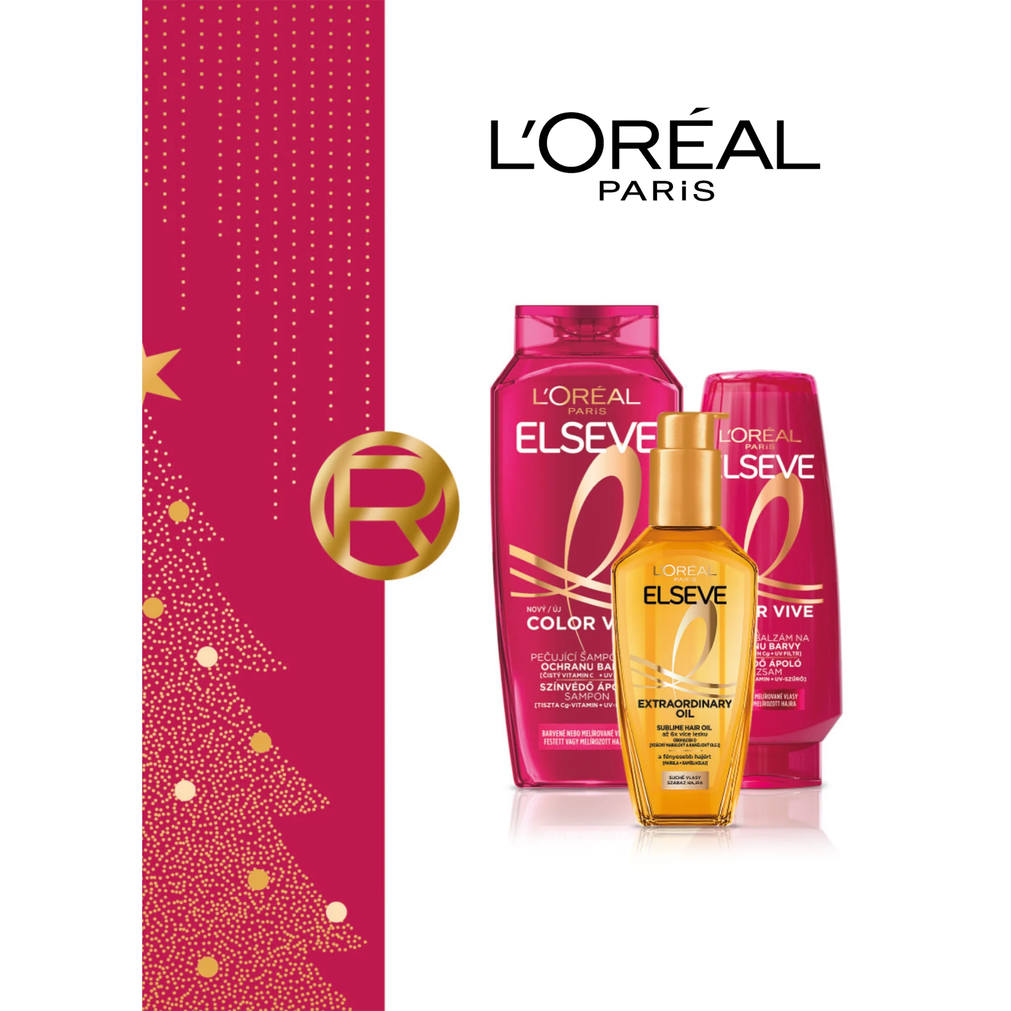 L'Oréal Elseve Color Vive – vianočný set 2026 1 set