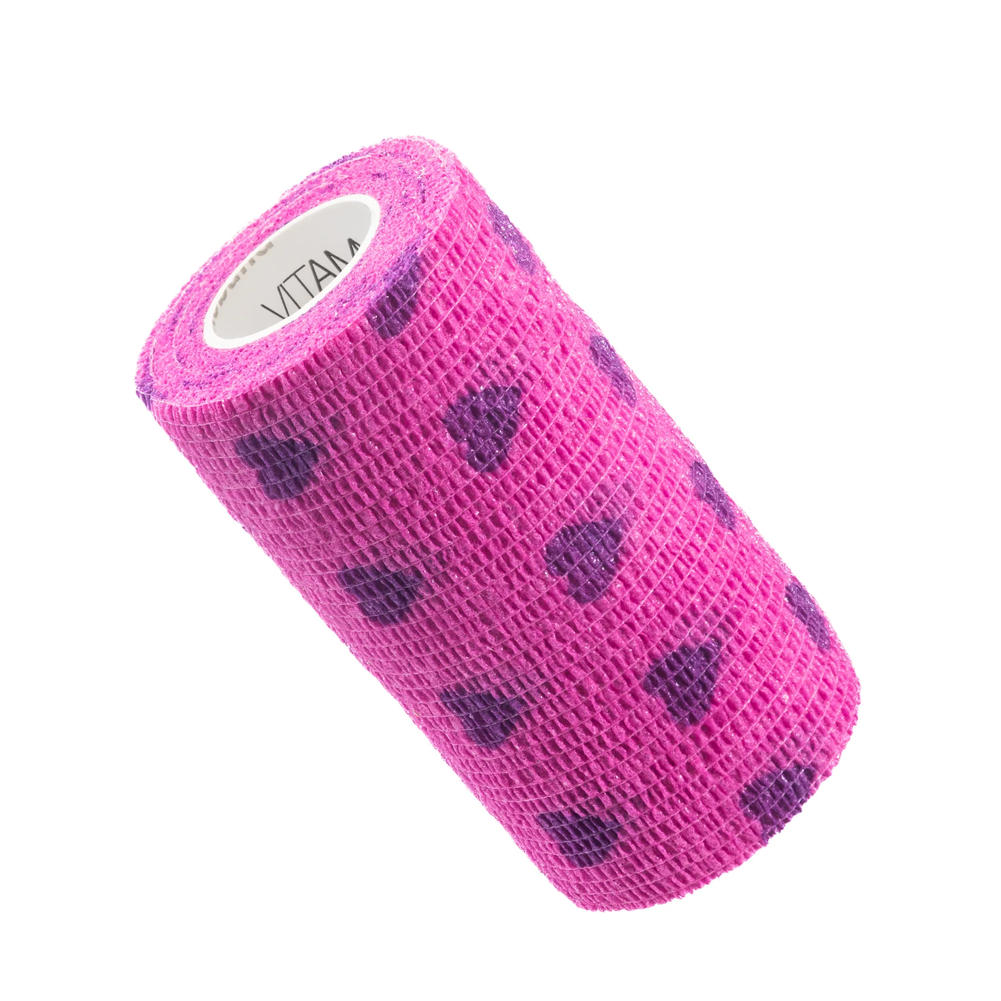 VITAMMY Autoband samolepiaca bandáž s potlačou srdiečok ružová 10x450 cm