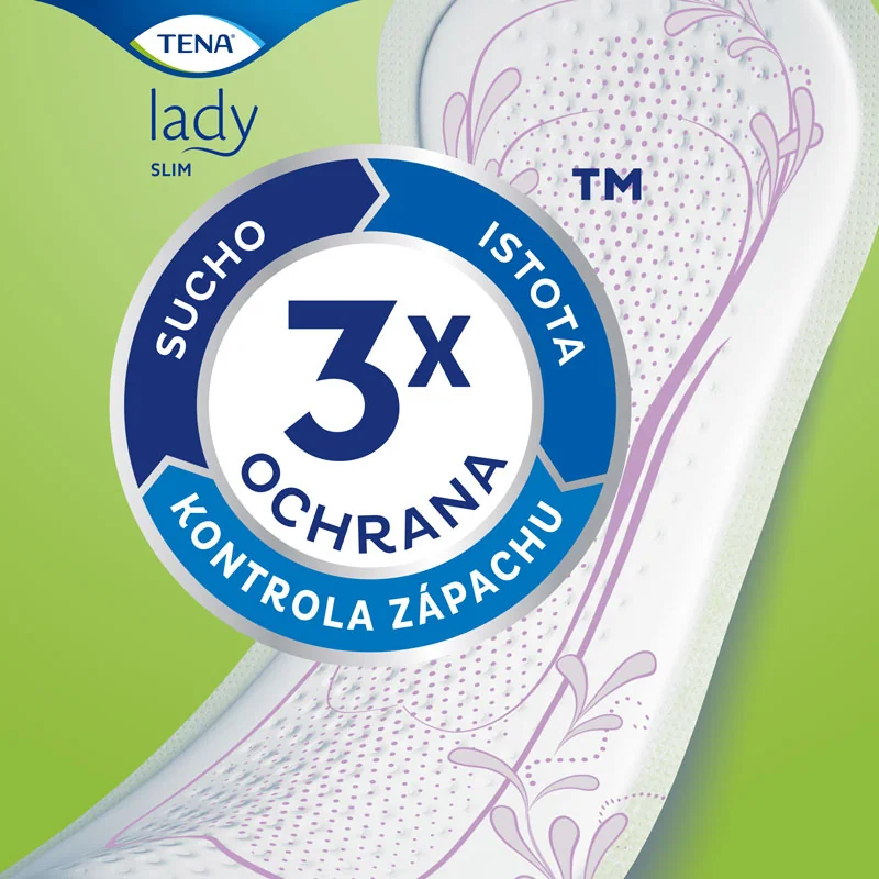 TENA Lady Slim Ultra Mini 1×28 ks, inkontinenčné slipové vložky