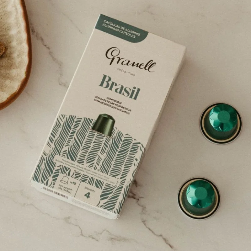 GRANELL Espresso Brasil, kapsule pre nespresso® 30 kapsúl, 100% arabica