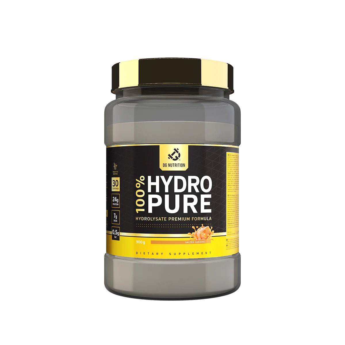 100% Hydropure Premium Slaný karamel 900 g
