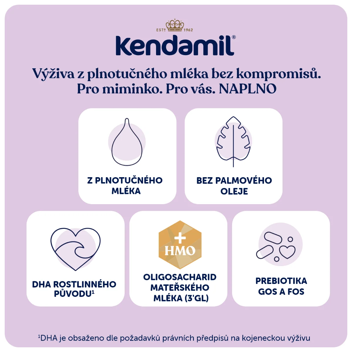 Kendamil Premium Box 2 1×600 g, dojčenská výživa