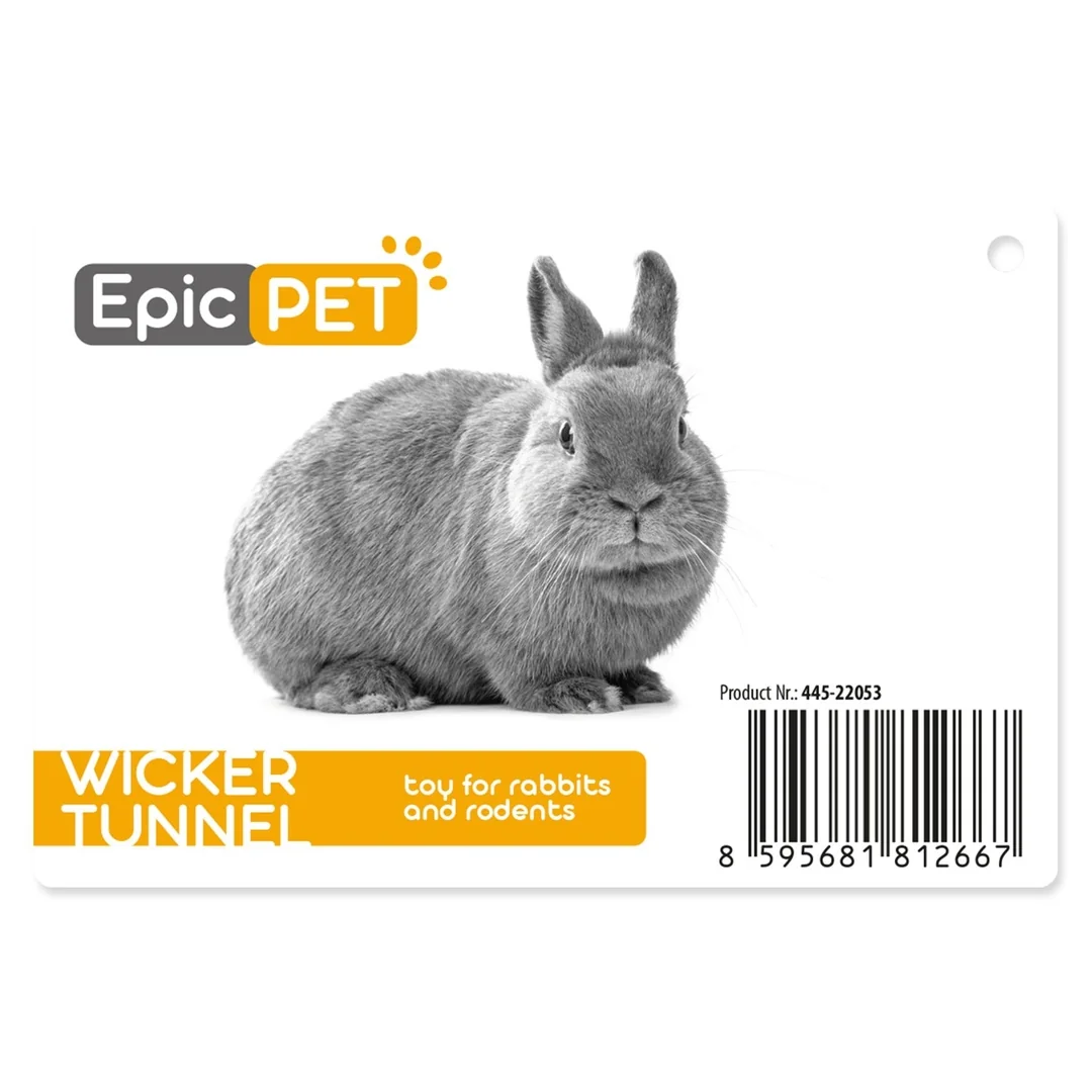 Tunel Epic Pet prútený 40cm