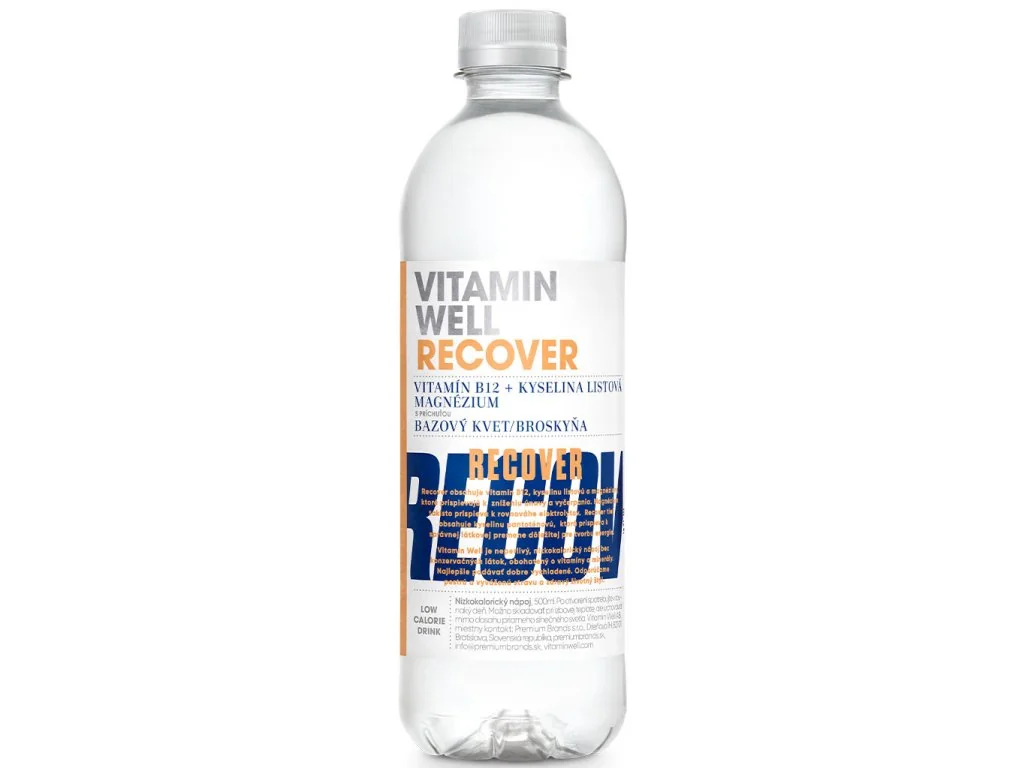 VITAMIN WELL RECOVER 1×500 ml, vitamínová voda