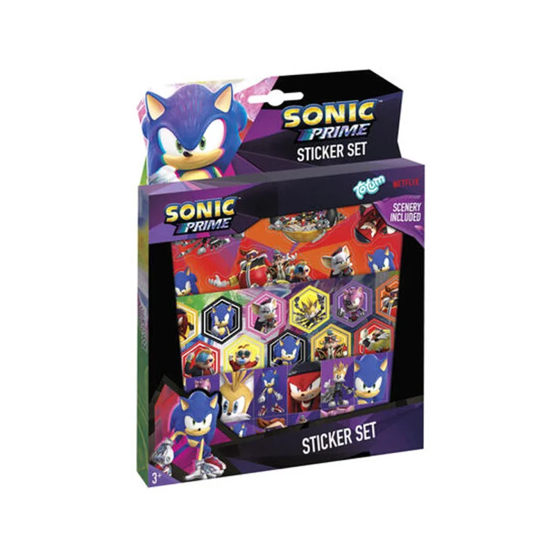 Sonic darčekový box so samolepkami , 38LT280502