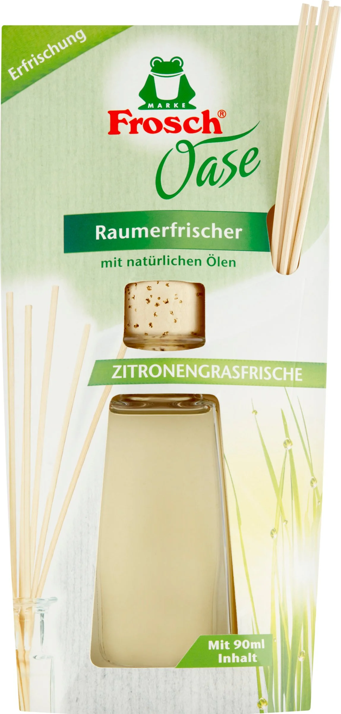 Frosch EKO Oase Citrónová tráva (90 ml) 1×90 ml, bytový parfum
