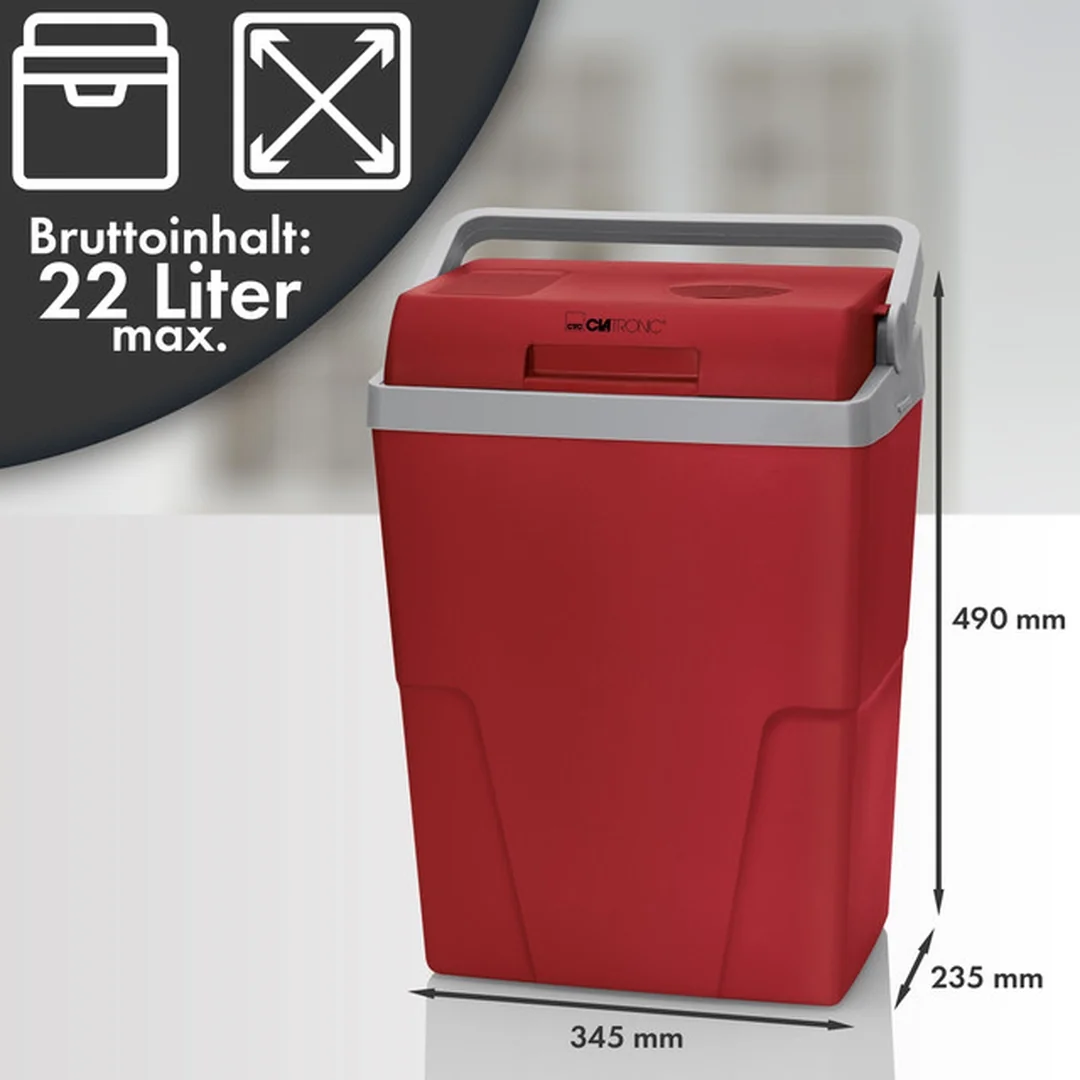 Clatronic KB 3713 termoelektrický chladiaci box 22 l, 12/230 V