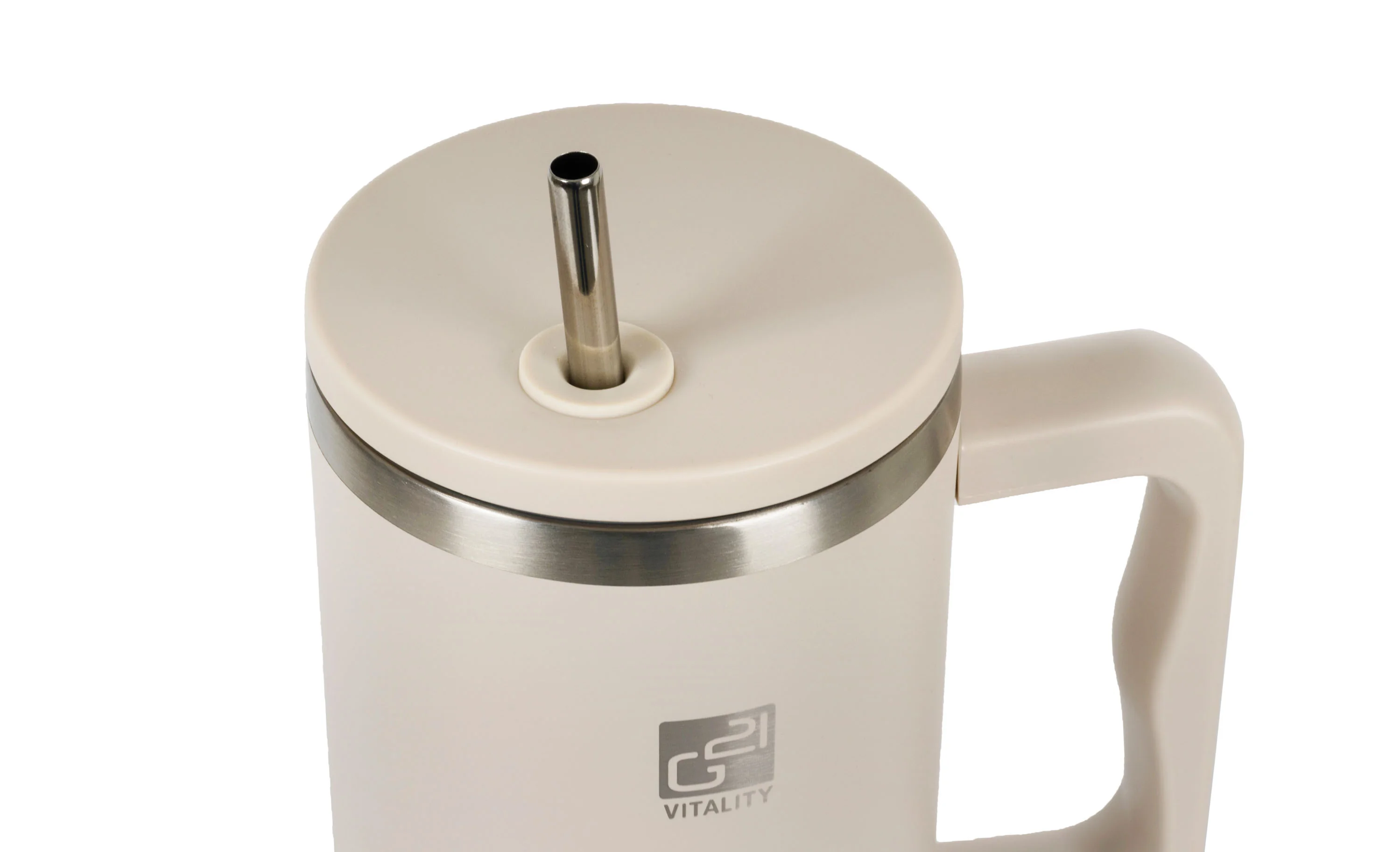 Termohrnček G21 FlowCup 1200 ml – pieskovo béžový G21-TM-1200_OR