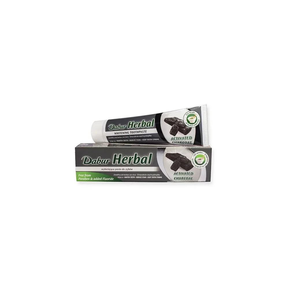 Bieliaca zubná pasta s aktívnym uhlím 2 x 100ml