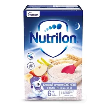 Nutrilon obilno-mliečna kaša krupicová 1×225 g, mliečna výživa, od 6. mesiaca