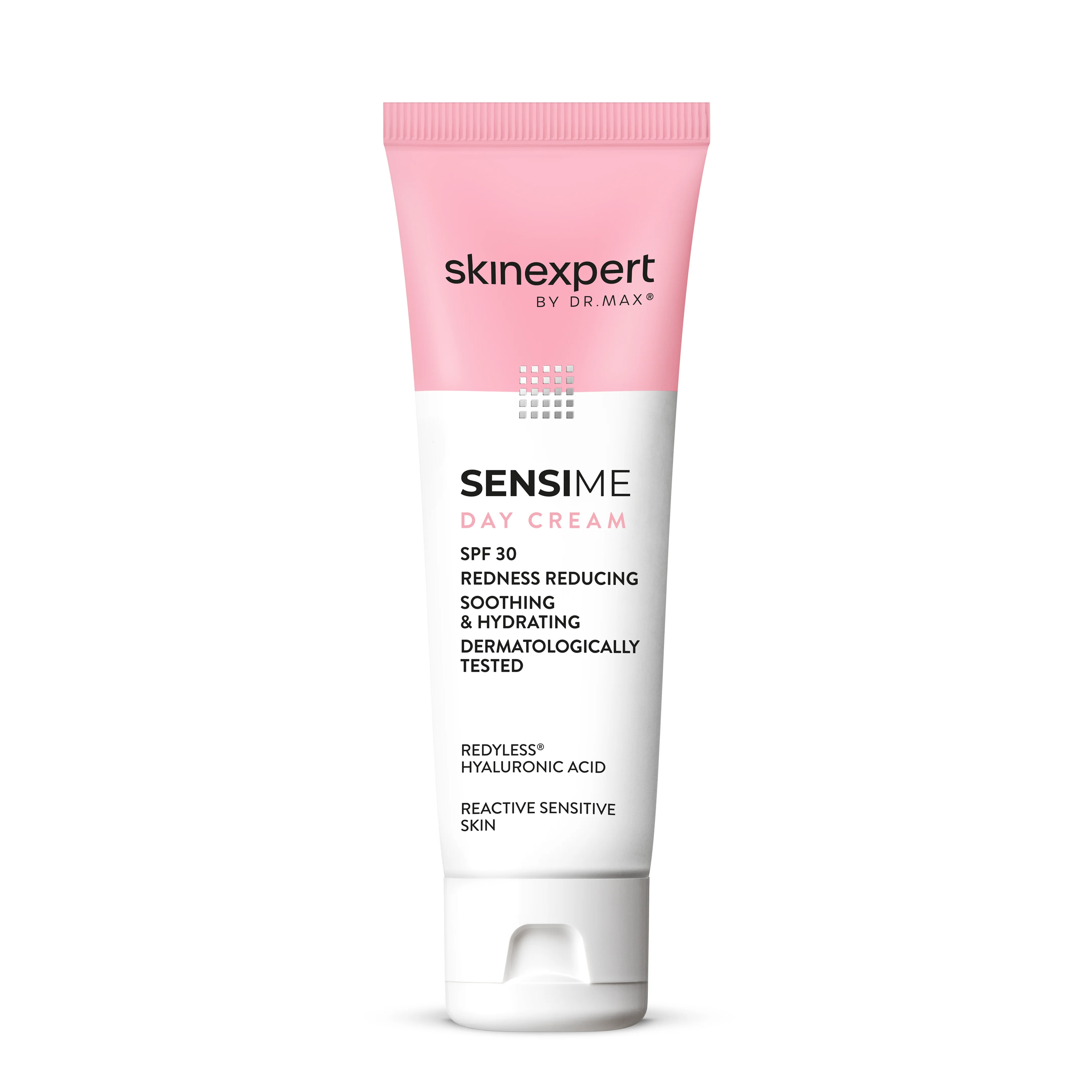Skinexpert by Dr. Max® SENSIME Day Cream SPF30 1×50 ml, denný krém pre citlivú, reaktívnu  pleť, s ochranným faktorom SPF30