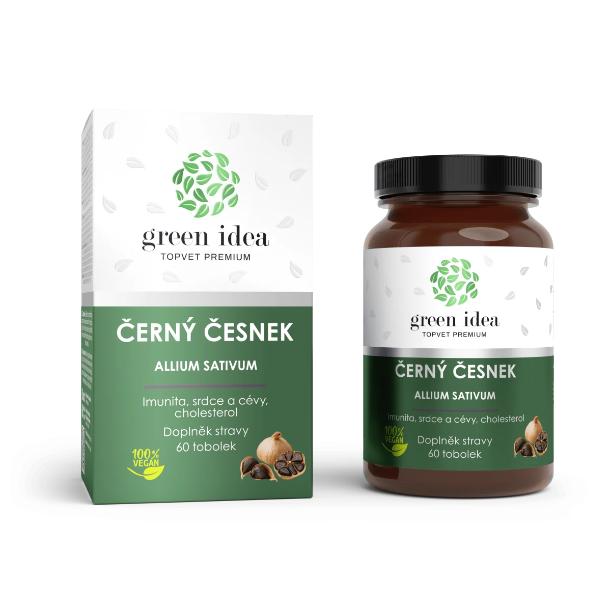 Čierny cesnak - 60 kapsúl - Green idea