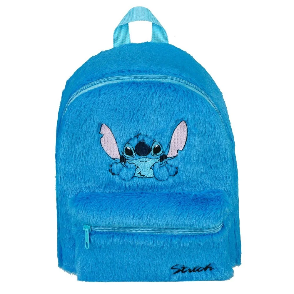 Plyšový batoh Lilo a Stitch 30 cm modrý