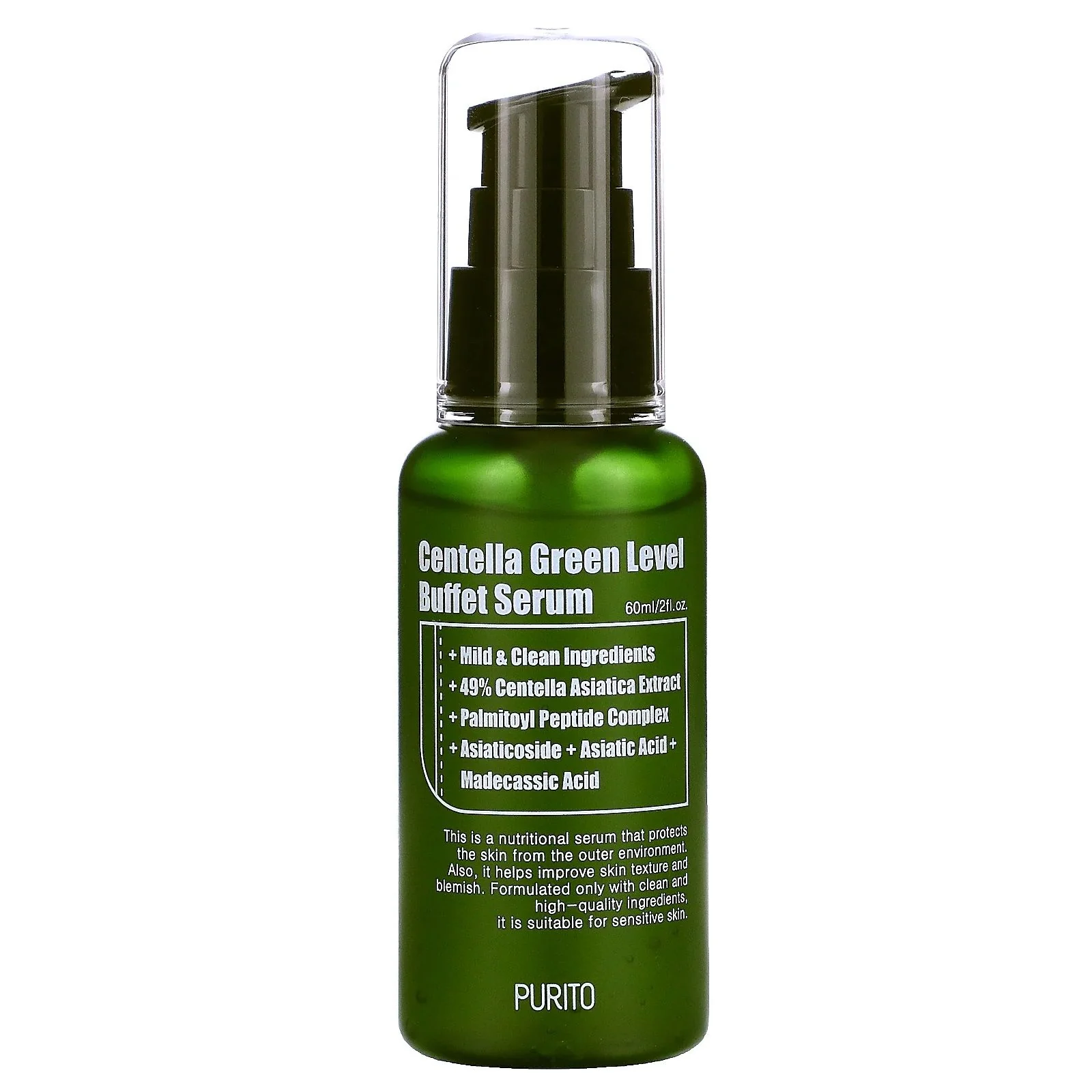 Purito Centella Green Level Buffet Serum 60 ml 1×60 ml, pleťové sérum