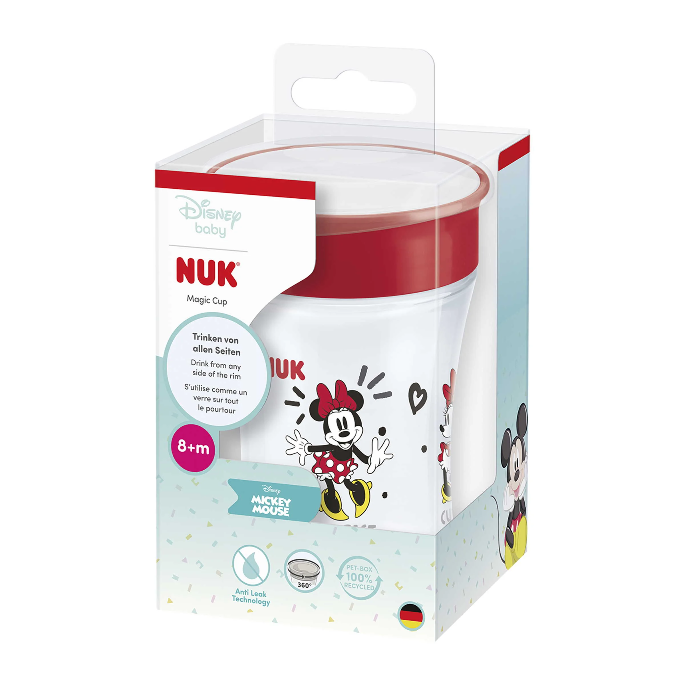 NUK hrnček Magic Cup DISNEY Minnie 230 ml 1 ks
