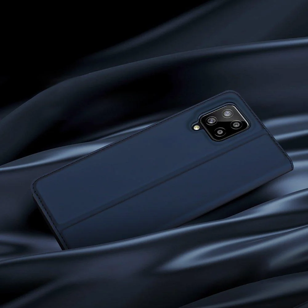 Dux Ducis Skin Pro knižkové kožené puzdro na Samsung Galaxy A22 4G, čierne Elegantná ochrana