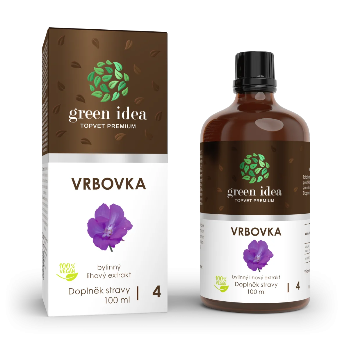 Vŕbovka - tinktúra - kvapky 100 ml - Green idea