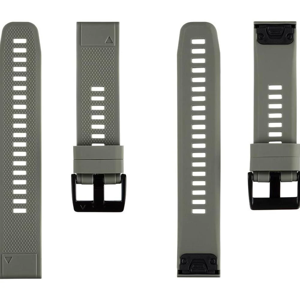 Silikónový Remienok pre hodinky, QuickFit - 22mm - Zele 