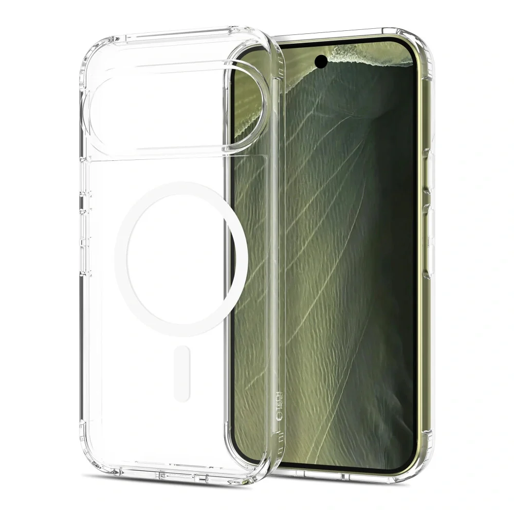 Tech-Protect FlexAir Hybrid MagSafe kryt na Google Pixel 9 Pro XL / 10 Pro XL / 11 Pro XL, priesvitný
