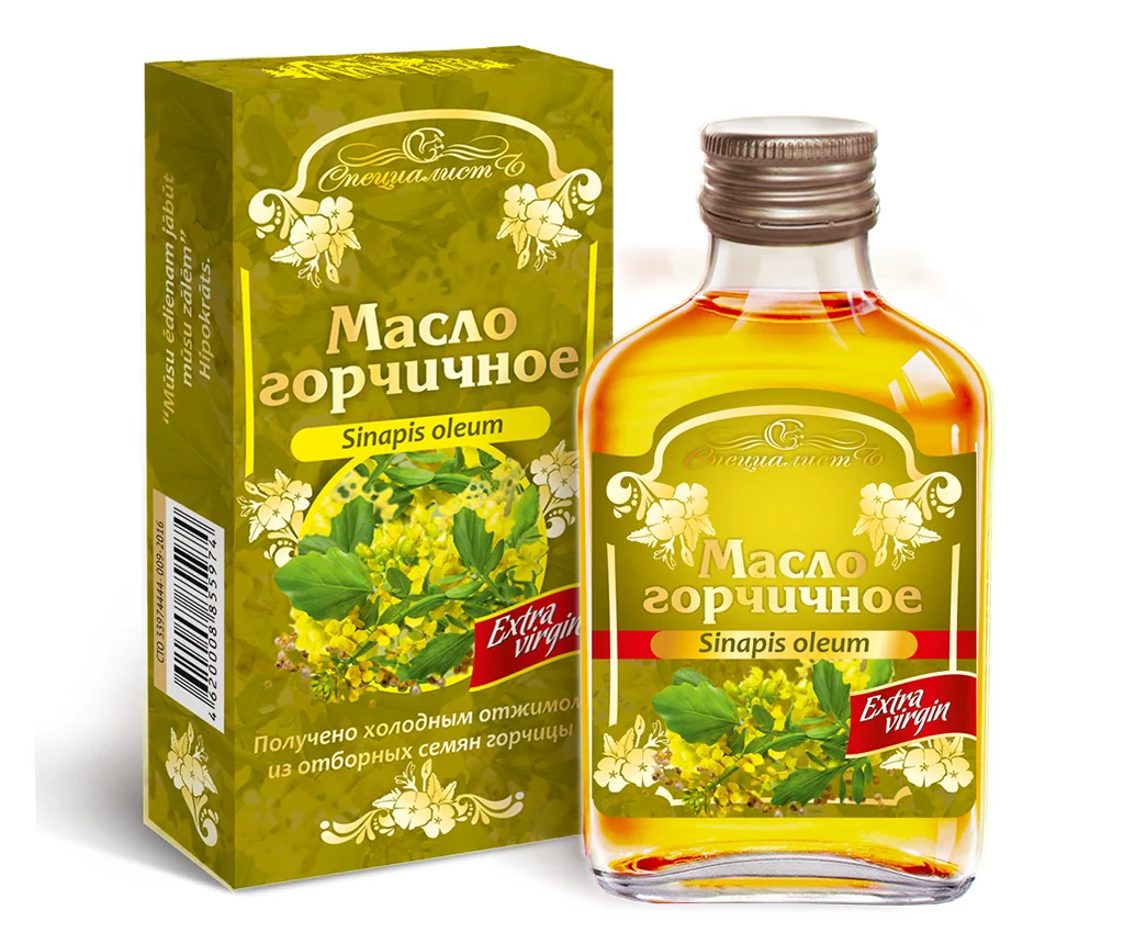 100% horčicový olej lisovaný za studena - Specialist