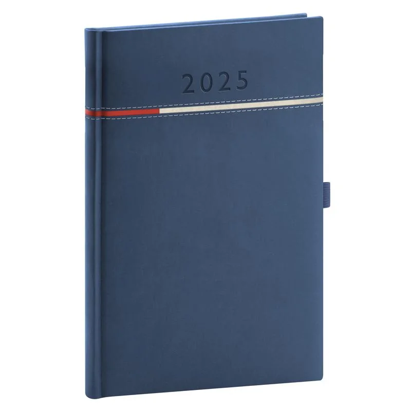 Týždenný diár Tomy 2025, modrý