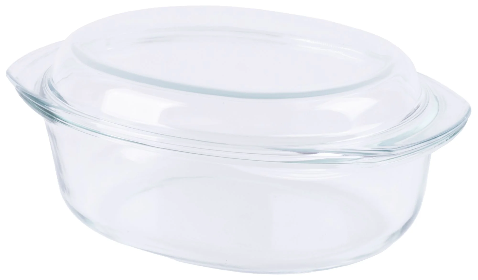 MagicHome oválna zapekacia misa, 1 ks Borosilikátové sklo, s vekom, 3500 ml (3,5 l)