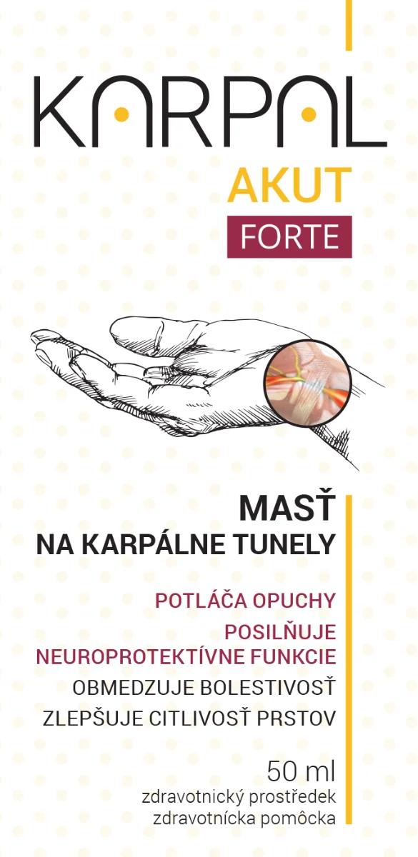 KARPAL AKUT FORTE MAST 50ML 1×50ml, zdravotnícka pomôcka