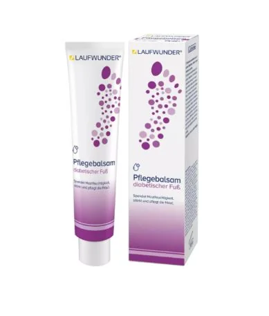 Balzam pre diabetikov na nohy pre citlivú diabetickú pokožku Laufwunder, 75 ml