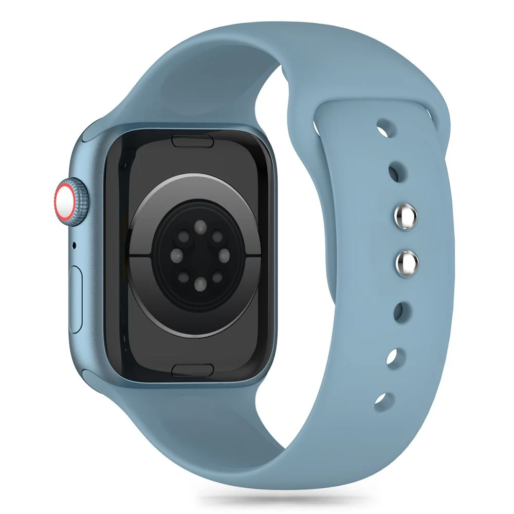 Tech-Protect Silicone remienok na Apple Watch 42/44/45/49mm winter blue
