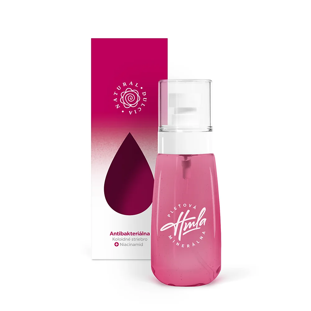 Dulcia natural - Minerálna pleťová hmla - antibakteriálna Mineral facial mist - antibacterial