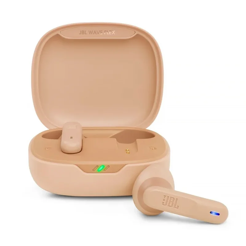 Slúchadlá BLUETOOTH do uši JBL WAVE FLEX BEIGE (TWS)