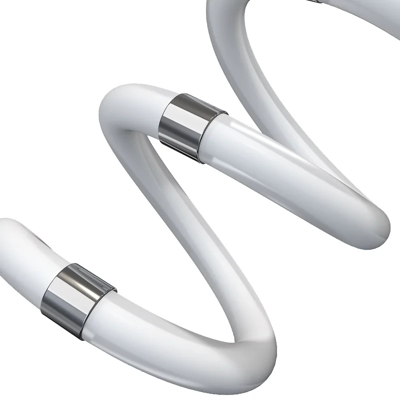 Dudao Self Organizing magnetický kábel USB / Lightning 5A 1m, sivý