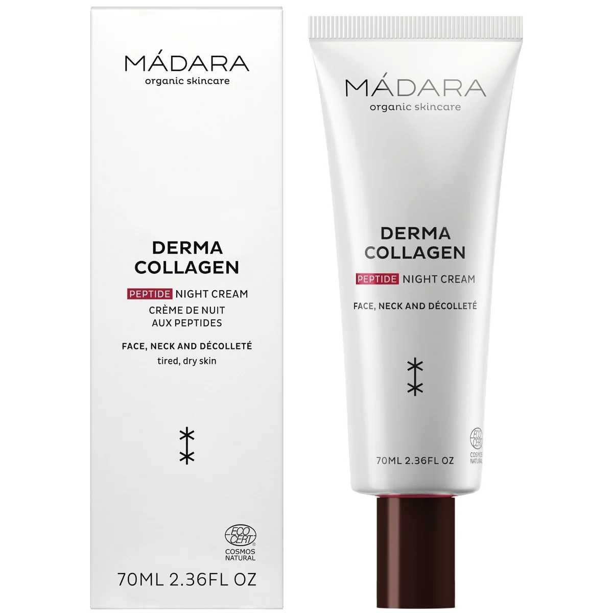 MADARA DERMA COLLAGEN PEPTID NOC KREM 70ML 1×70 ml, regeneračný nočný krém